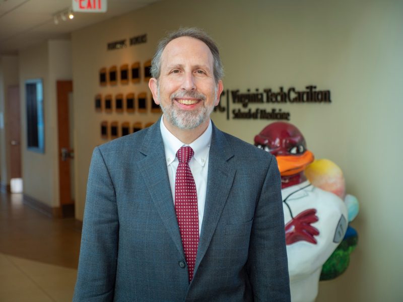 Photo headshot of Lee Learman, dean of the Virginia Tech Carilion School of Medicine.