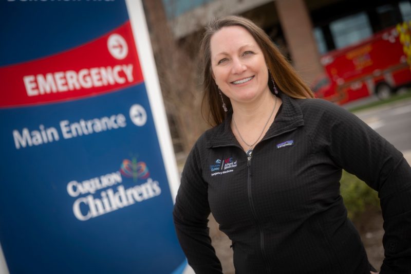 Lisa Uherick, chief well-being officer at the Virginia Tech Carilion School of Medicine.