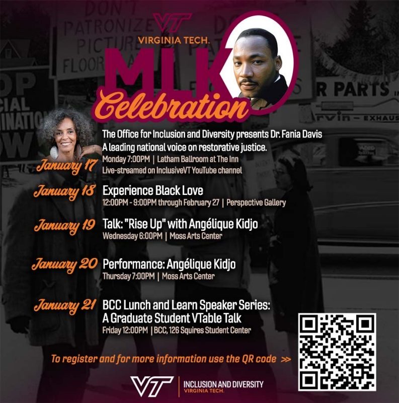 MLK Celebration events