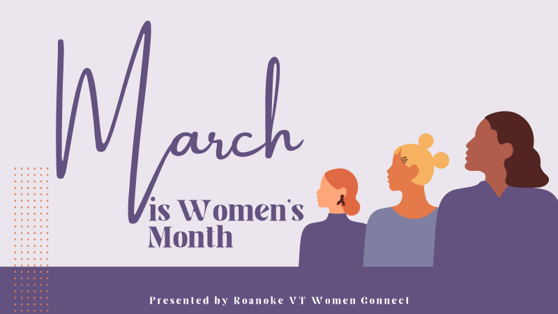 March is Women's Month