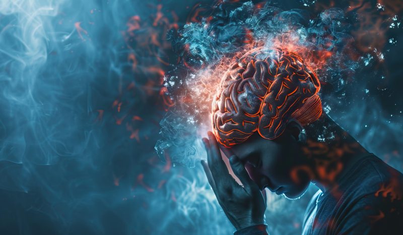 PTSD artistic rendering