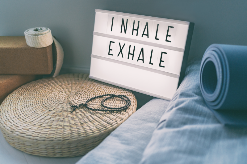 Yoga and meditation items