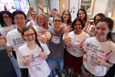 breast cancer fundraiser volunteers