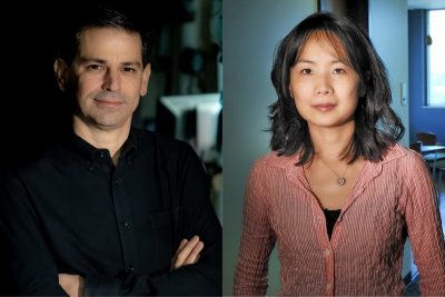 Professors Brooks Casas and Pearl Chiu 